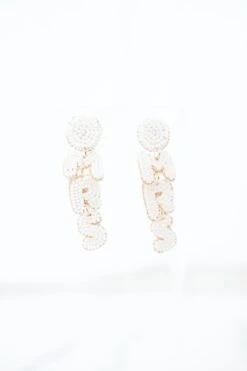 In A Dream Earrings, White 8 In A Dream Earrings, White -Chic Soul Store InADreamEarrings White