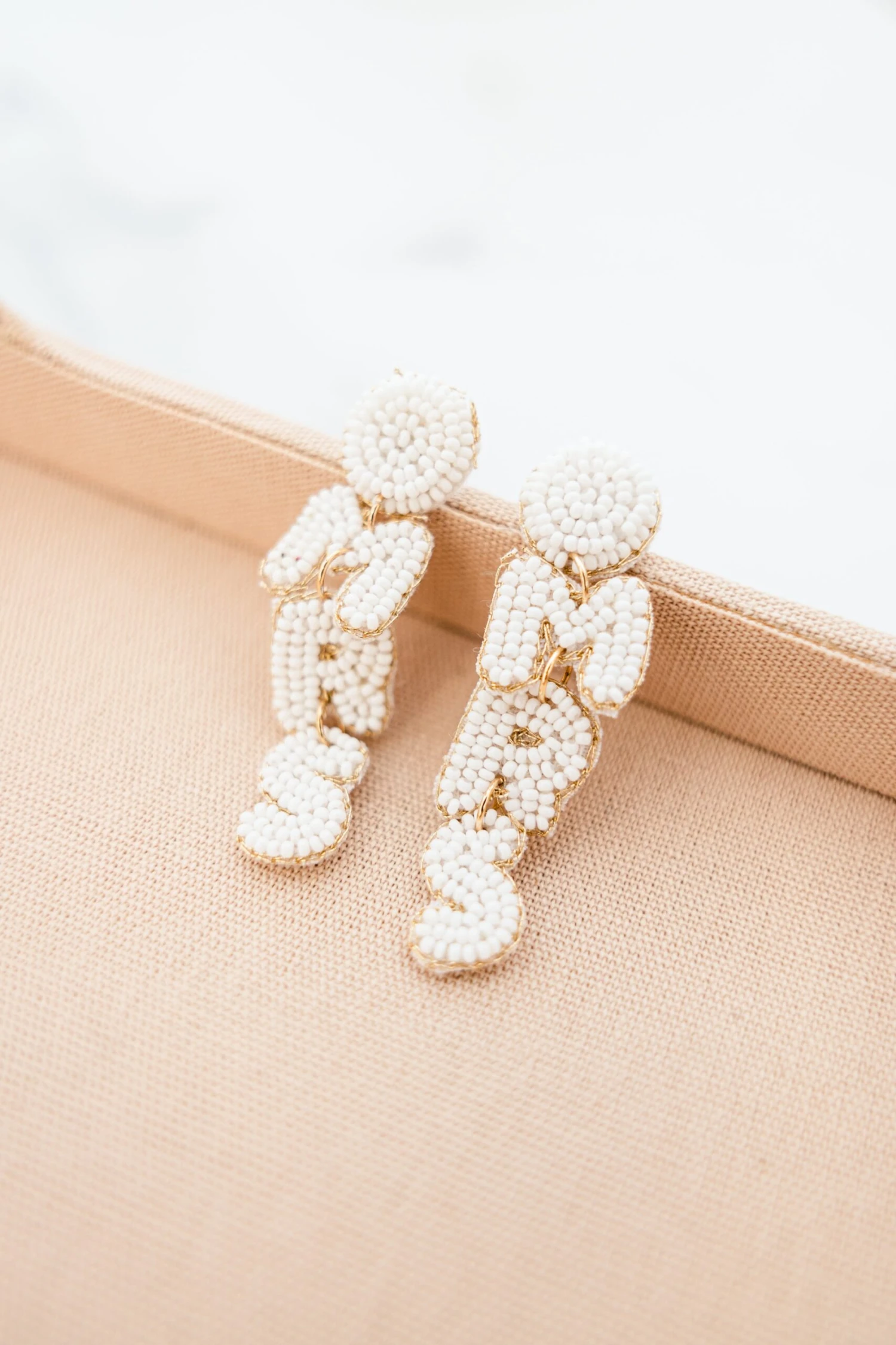 In A Dream Earrings, White 3 In A Dream Earrings, White