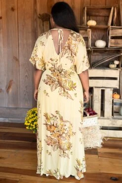 In A Dreamlike State Maxi Dress, Yellow 12 In A Dreamlike State Maxi Dress, Yellow -Chic Soul Store InADreamlikeStateMaxiDress Yellow 7655