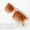 In All Seriousness Sunglasses, Tan -Chic Soul Store InAllSeriousnessSunglasses Tan