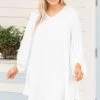 In Her Spare Time Dress, Off White -Chic Soul Store InHerSpareTimeDress OffWhite 9278