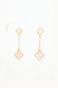 In The Met Earrings, White Gold -Chic Soul Store InTheMetEarrings WhiteGold