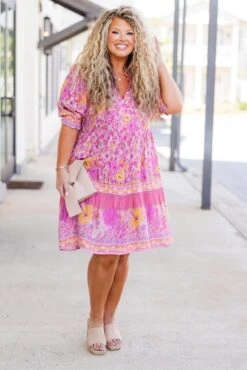 In Secret Dress, Pink Mauve 12 In Secret Dress, Pink Mauve -Chic Soul Store In Secret Dress Pink Mauve 12