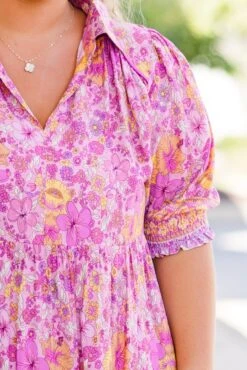 In Secret Dress, Pink Mauve 13 In Secret Dress, Pink Mauve -Chic Soul Store In Secret Dress Pink Mauve 3 2