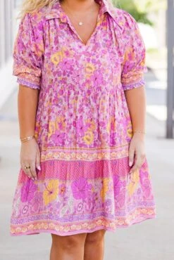 In Secret Dress, Pink Mauve 14 In Secret Dress, Pink Mauve -Chic Soul Store In Secret Dress Pink Mauve 3