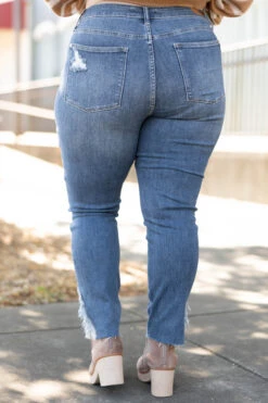 Incredible Aspirations Jeans, Medium Wash 12 Incredible Aspirations Jeans, Medium Wash -Chic Soul Store IncredibleAspirationsJeans MediumWash 0622