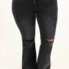 Incredible Dreams Jeans, Black 2 Incredible Dreams Jeans, Black -Chic Soul Store IncredibleDreamsJeans Black 9719