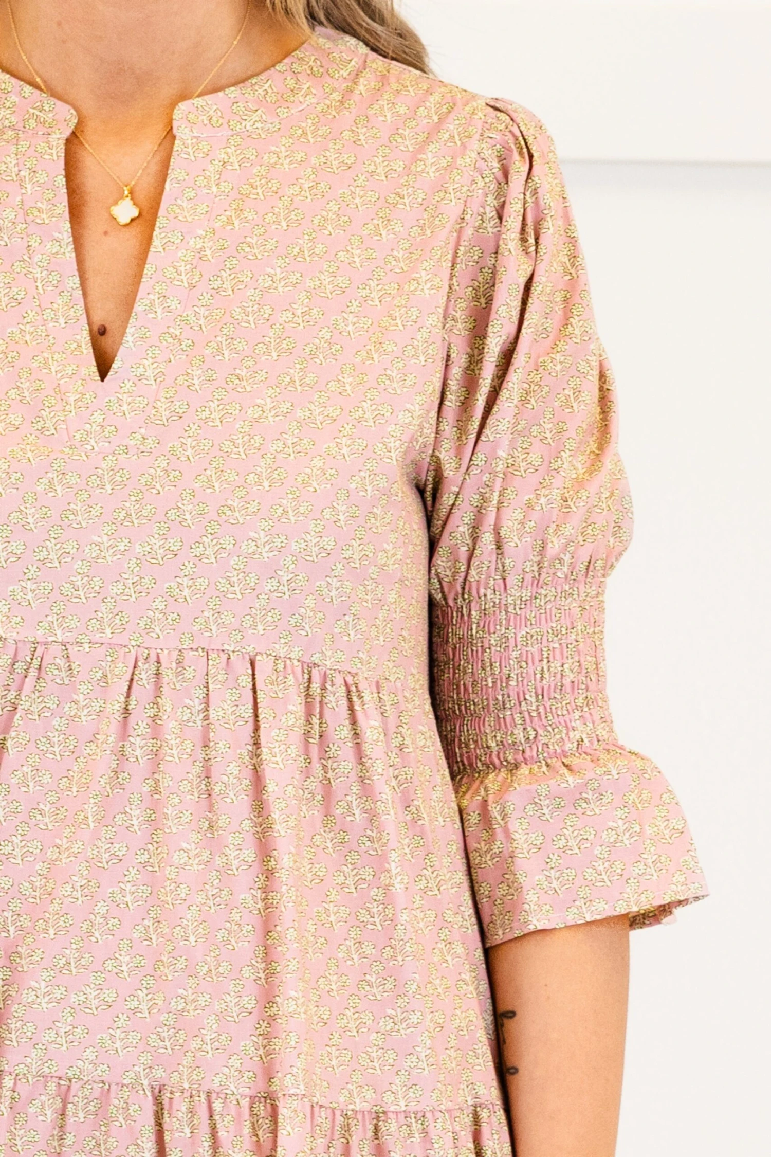 Infinite Allure Dress, Pink Floral 6 Infinite Allure Dress, Pink Floral - Image 4