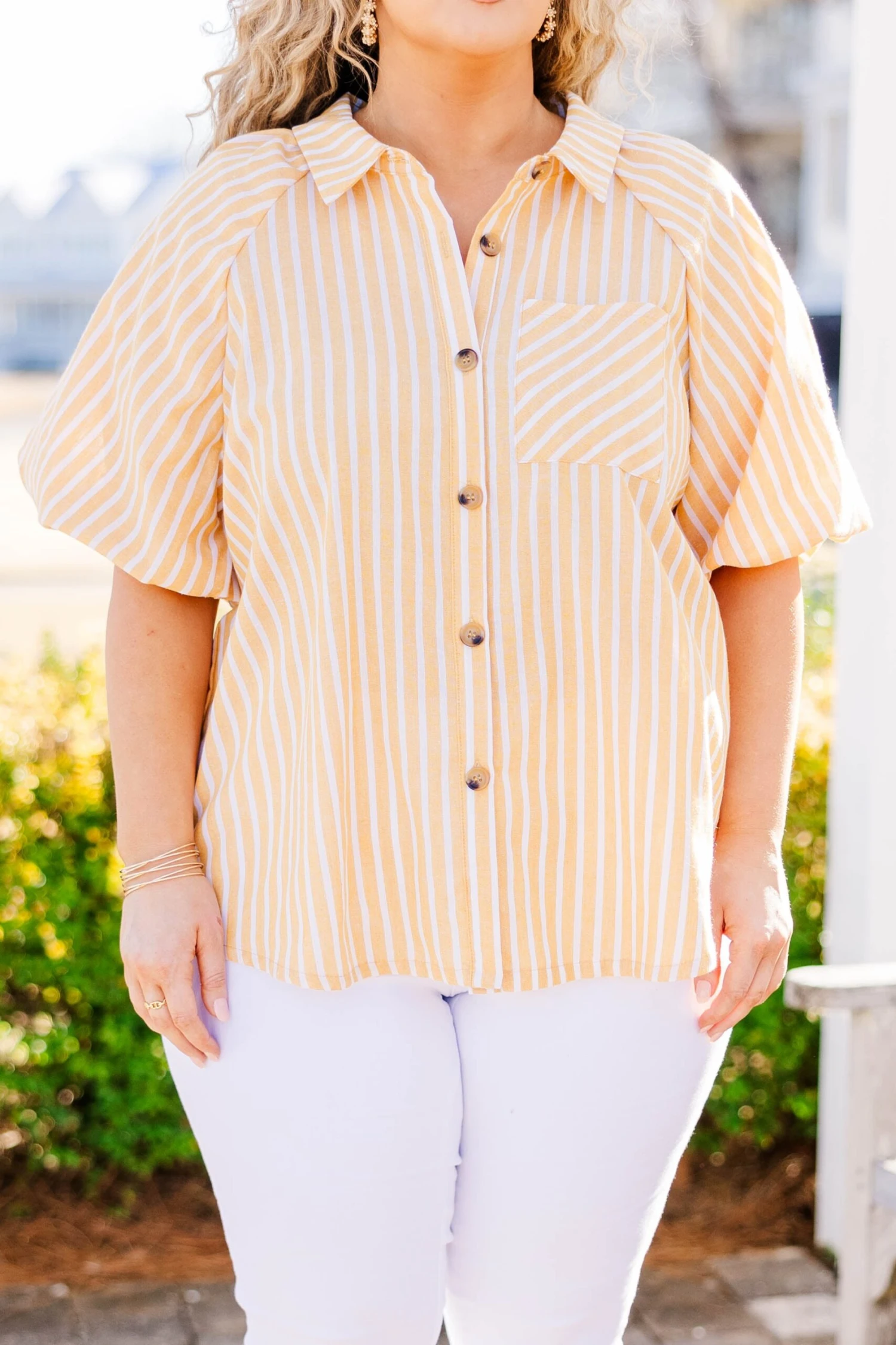 Insatiable Feeling Top, Yellow 7 Insatiable Feeling Top, Yellow - Image 5