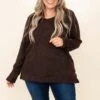 Inside Out Tunic, Brown 2 Inside Out Tunic, Brown -Chic Soul Store InsideOutTunic Brown 9930