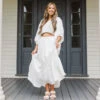 Inspired By Life Maxi Skirt, White 2 Inspired By Life Maxi Skirt, White -Chic Soul Store InspiredByLifeMaxiSkirt White