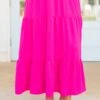 Inspired By Life Maxi Skirt, Hot Pink 1 Inspired By Life Maxi Skirt, Hot Pink -Chic Soul Store InspiredByLifeSkirt HotPink 3