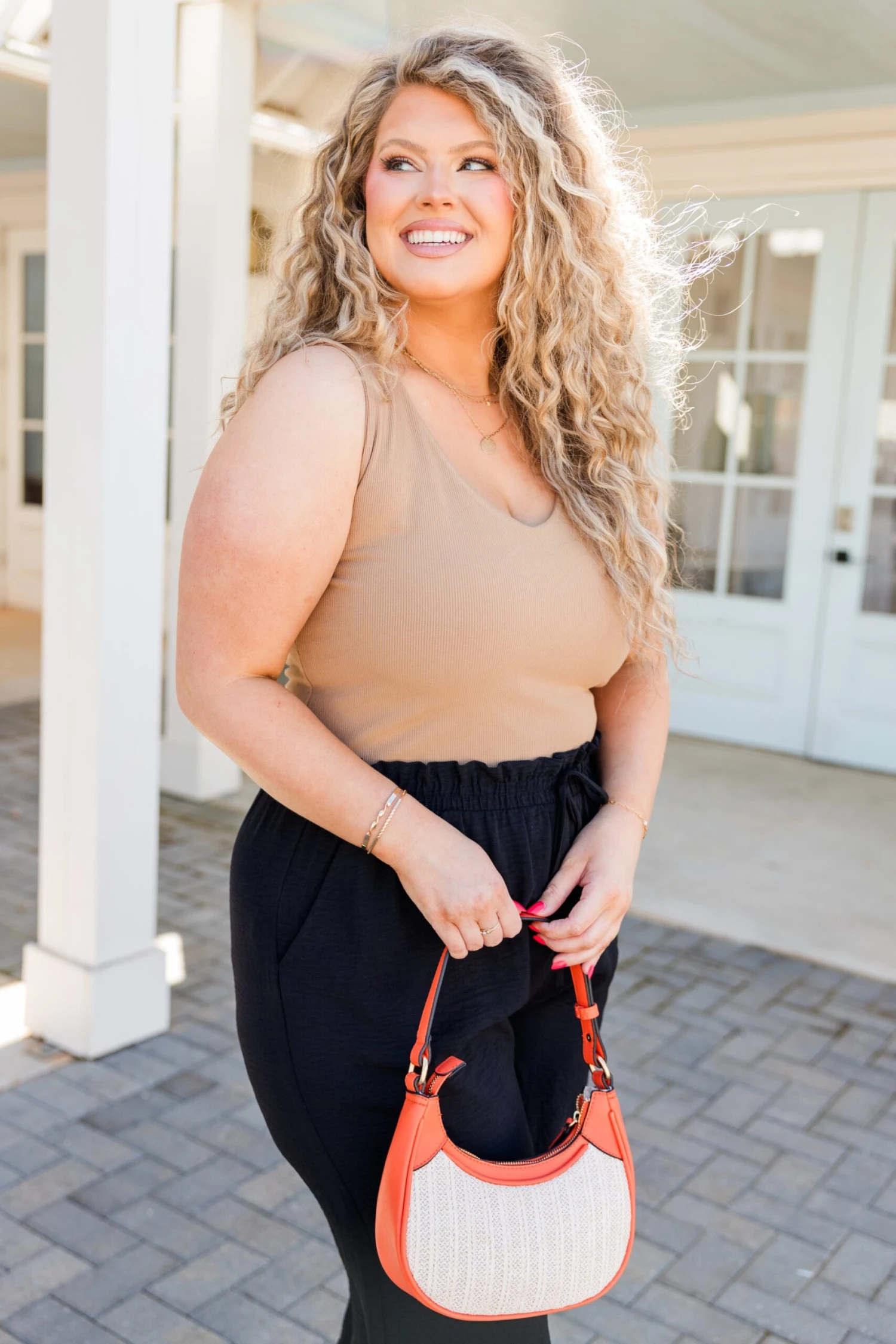 Introducing Moi Handbag, Orange 5 Introducing Moi Handbag, Orange - Image 3