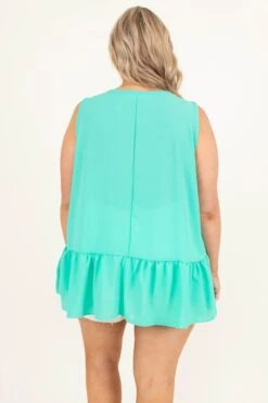 Inviting Grace Top, Mint -Chic Soul Store InvitingGraceTop Mint 6250