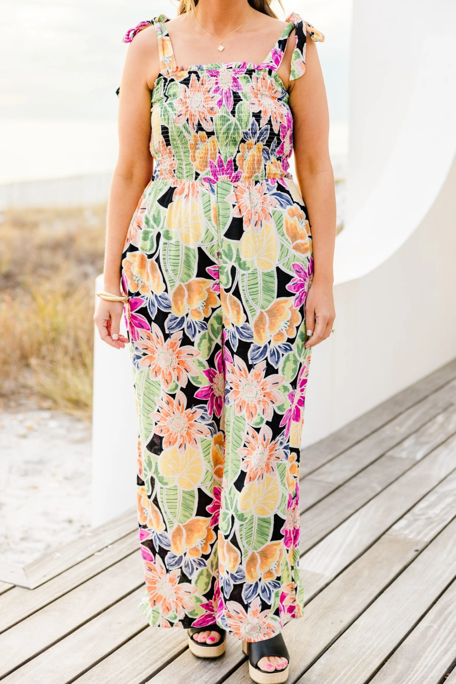 Island Allure Jumpsuit, Black 7 Island Allure Jumpsuit, Black - Image 5