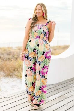 Island Allure Jumpsuit, Black 11 Island Allure Jumpsuit, Black -Chic Soul Store IslandAllureJumpsuit Black 5