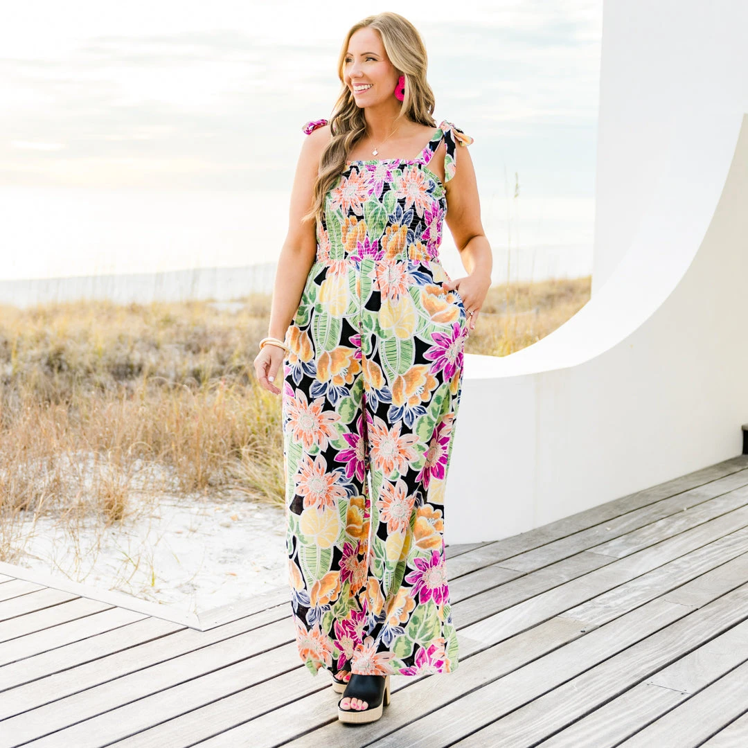 Island Allure Jumpsuit, Black 9 Island Allure Jumpsuit, Black - Image 7