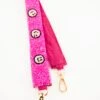 It's All Smiles Beaded Strap, Pink -Chic Soul Store It sAllSmilesBeadedStrap Pink 4