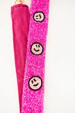 It's All Smiles Beaded Strap, Pink 9 It's All Smiles Beaded Strap, Pink -Chic Soul Store It sAllSmilesBeadedStrap Pink 6