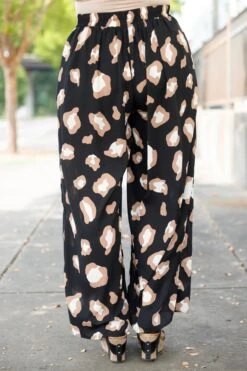 It's Been Real Pants, Black-Mocha 13 It's Been Real Pants, Black-Mocha -Chic Soul Store It sBeenRealPants Black Mocha 1 2