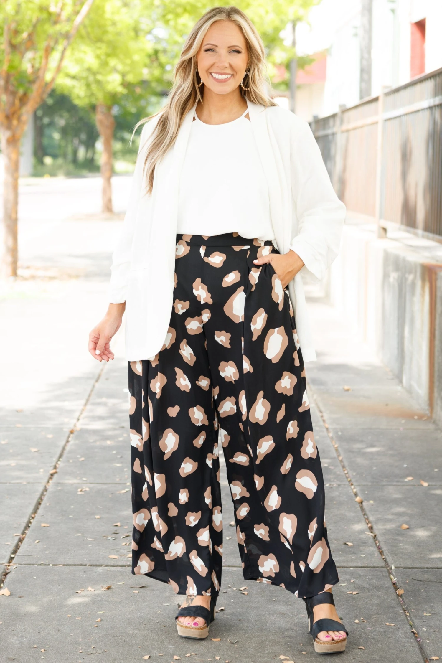 It's Been Real Pants, Black-Mocha 6 It's Been Real Pants, Black-Mocha - Image 4