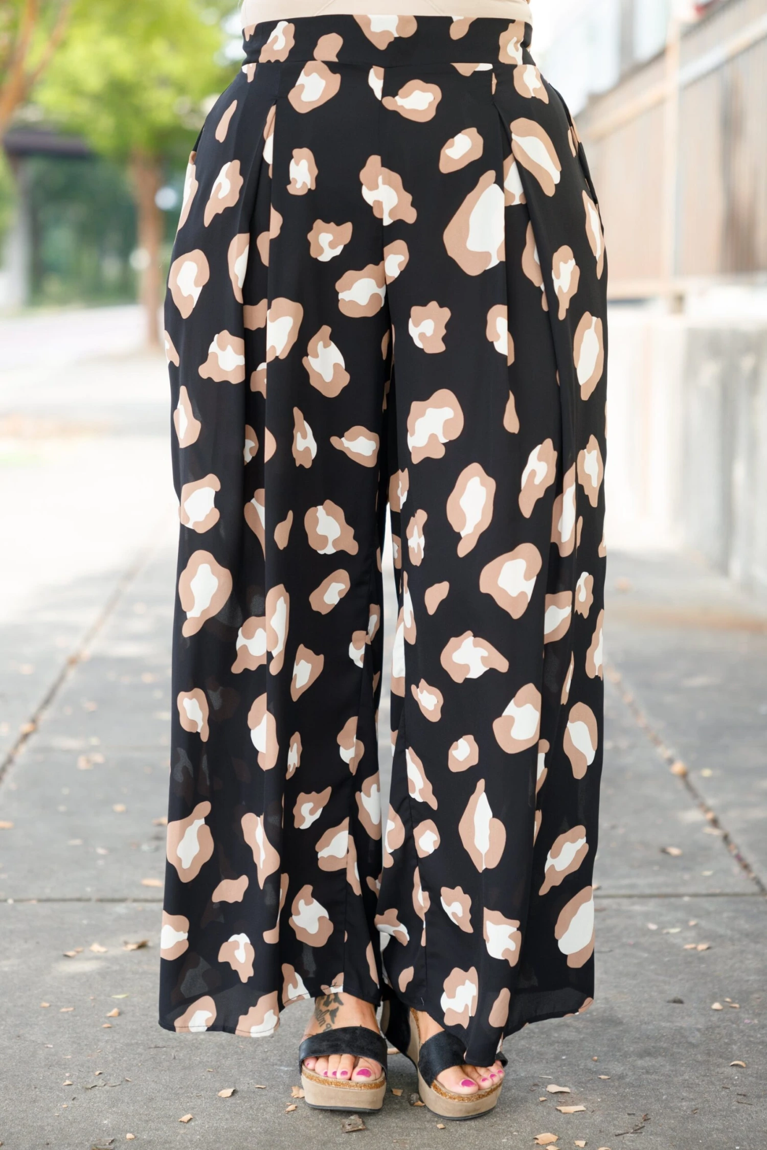 It's Been Real Pants, Black-Mocha 3 It's Been Real Pants, Black-Mocha