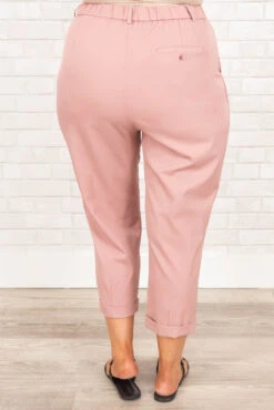 It's Strictly Business Pant, Rose 12 It's Strictly Business Pant, Rose -Chic Soul Store It sStrictlyBusinessPant Rose