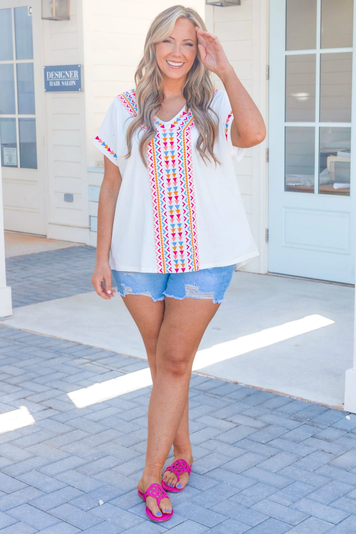 Its The New Shorts, Light Wash 8 Its The New Shorts, Light Wash - Image 6