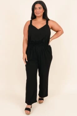 It's You For Me Jumpsuit, Black -Chic Soul Store It sYouForMeJumpsuit Black 1