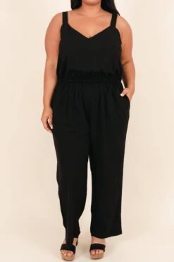 It's You For Me Jumpsuit, Black -Chic Soul Store It sYouForMeJumpsuit Black 3