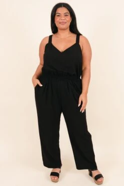 It's You For Me Jumpsuit, Black -Chic Soul Store It sYouForMeJumpsuit Black 4