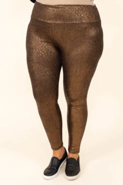 Jazzy And Classy Leggings, Gold -Chic Soul Store JazzyAndClassyLeggings Gold 7473