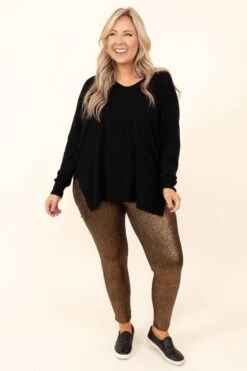 Jazzy And Classy Leggings, Gold -Chic Soul Store JazzyAndClassyLeggings Gold 7476