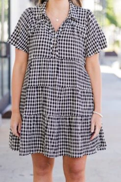 Jolene Dress, Black 14 Jolene Dress, Black -Chic Soul Store JoleneDress Black 2