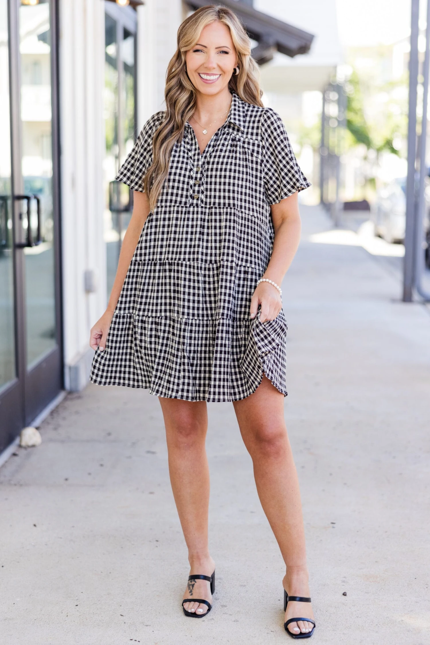 Jolene Dress, Black 5 Jolene Dress, Black - Image 3