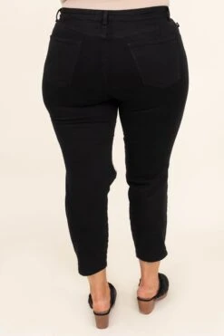 Joyful Dreams Jeans, Black 12 Joyful Dreams Jeans, Black -Chic Soul Store JoyfulDreamsJeans Black 3
