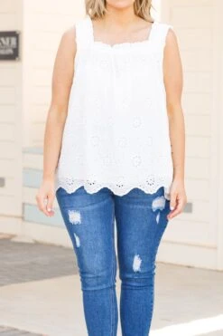 Joyful Mornings Tank, Off White -Chic Soul Store JoyfulMorningsTank OffWhite 17