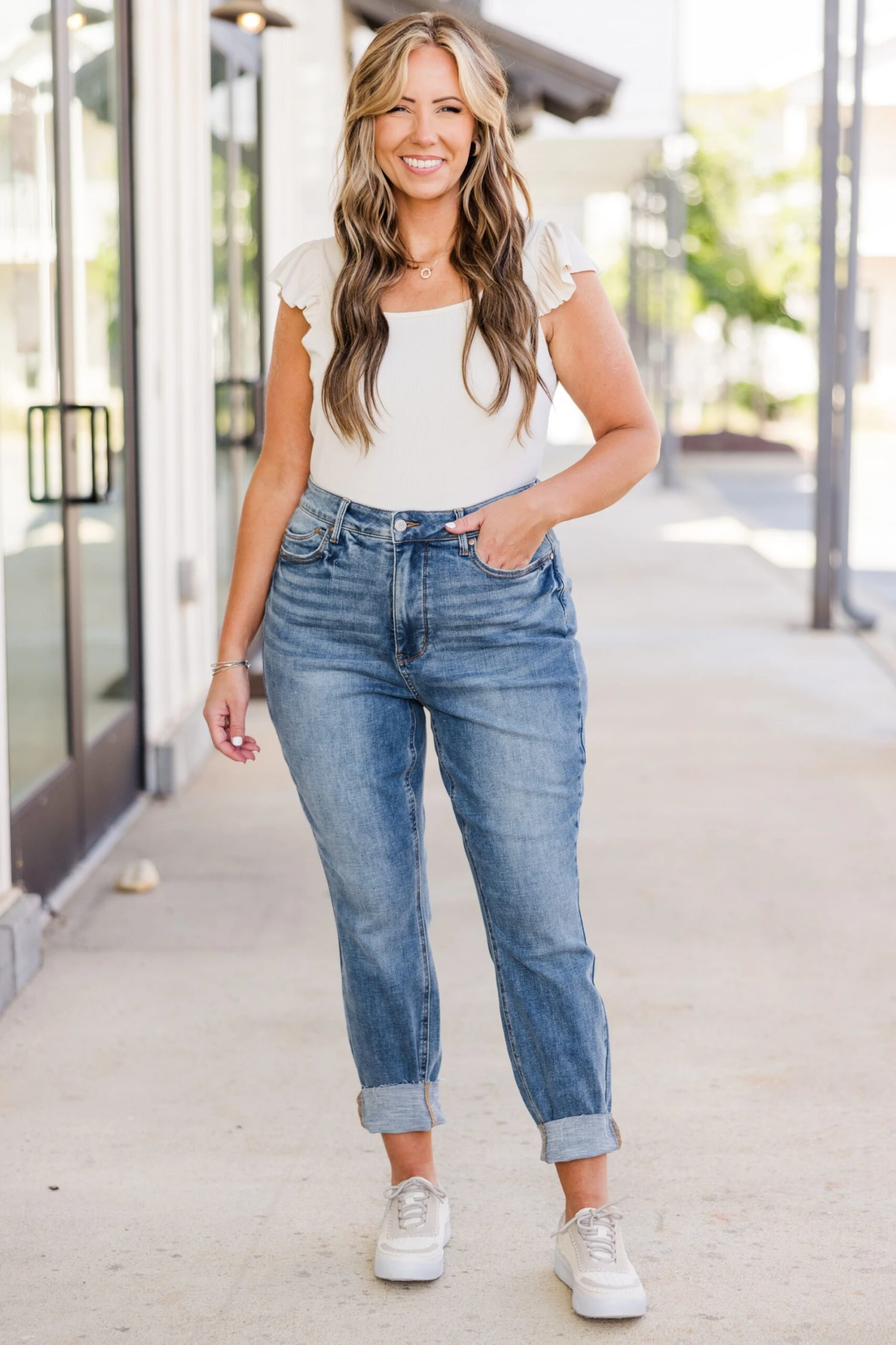 Judy Blue: Time's Up Jeans, Medium 5 Judy Blue: Time's Up Jeans, Medium - Image 3