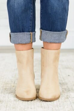 Jumping Ahead Booties, Camel -Chic Soul Store JumpingAheadBooties Camel 3