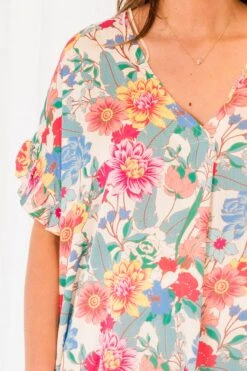 Just One More Day Top, Cream Mix 13 Just One More Day Top, Cream Mix -Chic Soul Store JustOneMoreDayTop CreamMix 4