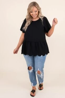 Just Promoted Top, Black -Chic Soul Store JustPromotedTop Black 7209 0c62a472 c1ed 48b3 bd5e 20229dabdd18