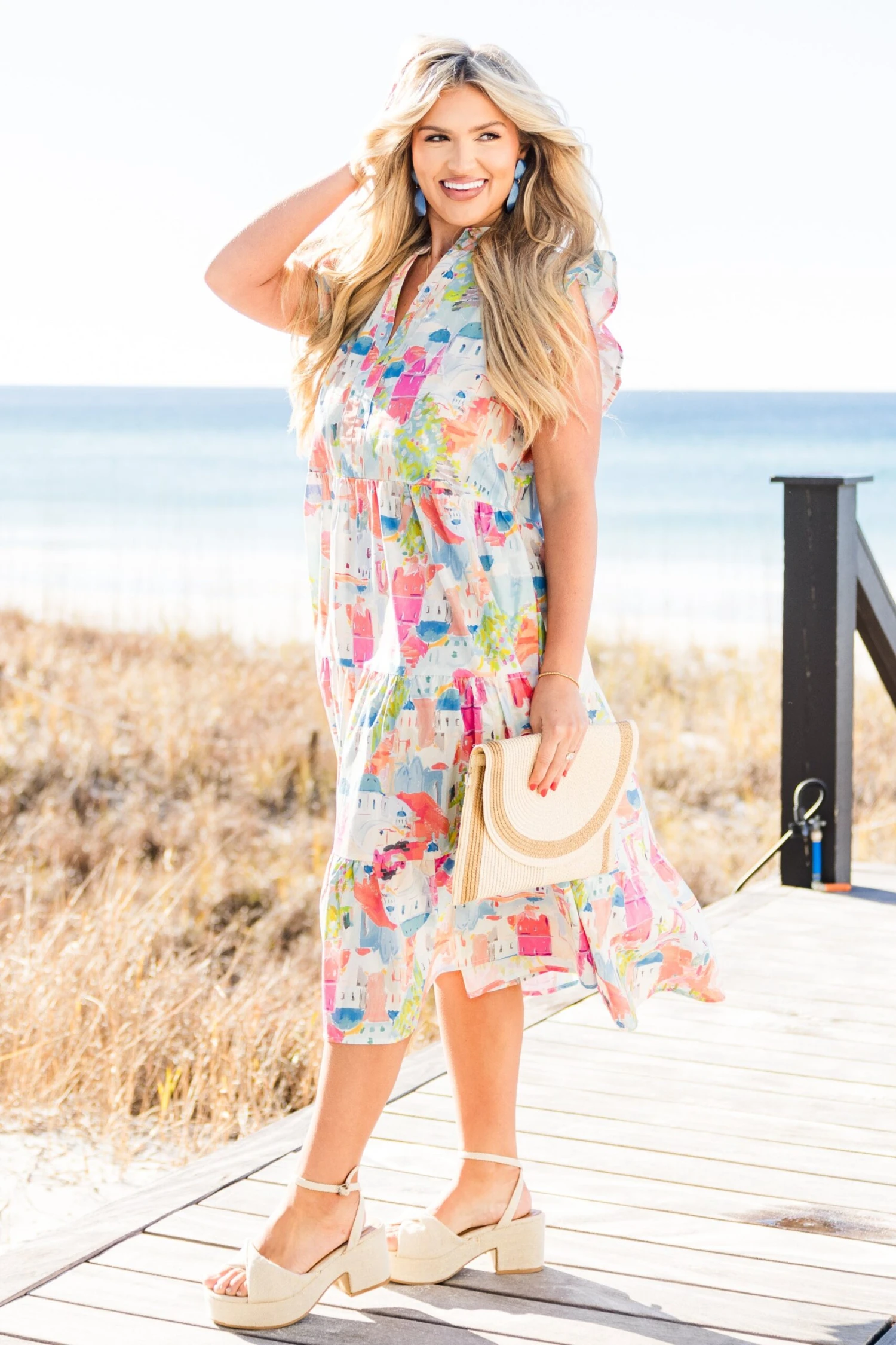 Just Saying Hey Dress, Multi 4 Just Saying Hey Dress, Multi - Image 2