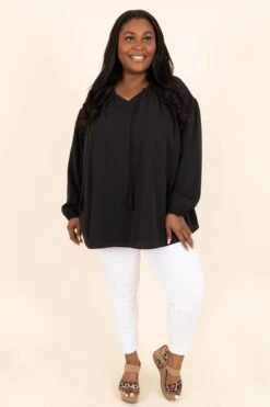 Just Stepping Out Top, Black 9 Just Stepping Out Top, Black -Chic Soul Store JustSteppingOutTop Black