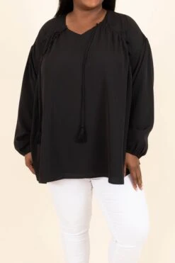 Just Stepping Out Top, Black 11 Just Stepping Out Top, Black -Chic Soul Store JustSteppingOutTop Black 4