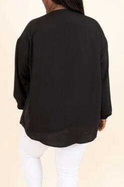 Just Stepping Out Top, Black 12 Just Stepping Out Top, Black -Chic Soul Store JustSteppingOutTop Black 5