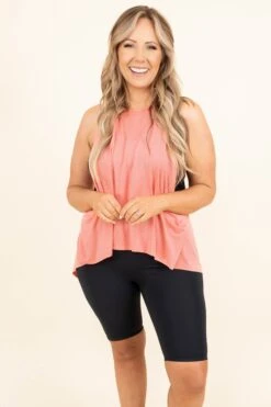 Keep Grooving Tank, Light Pink