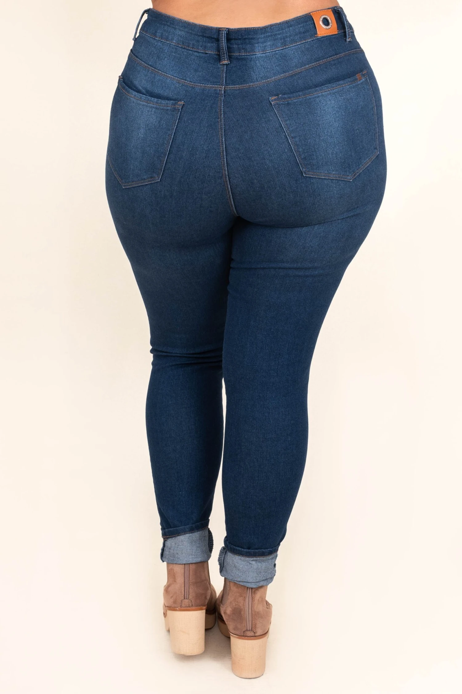 Keep The Confidence Jeans, Dark Wash 7 Keep The Confidence Jeans, Dark Wash - Image 5