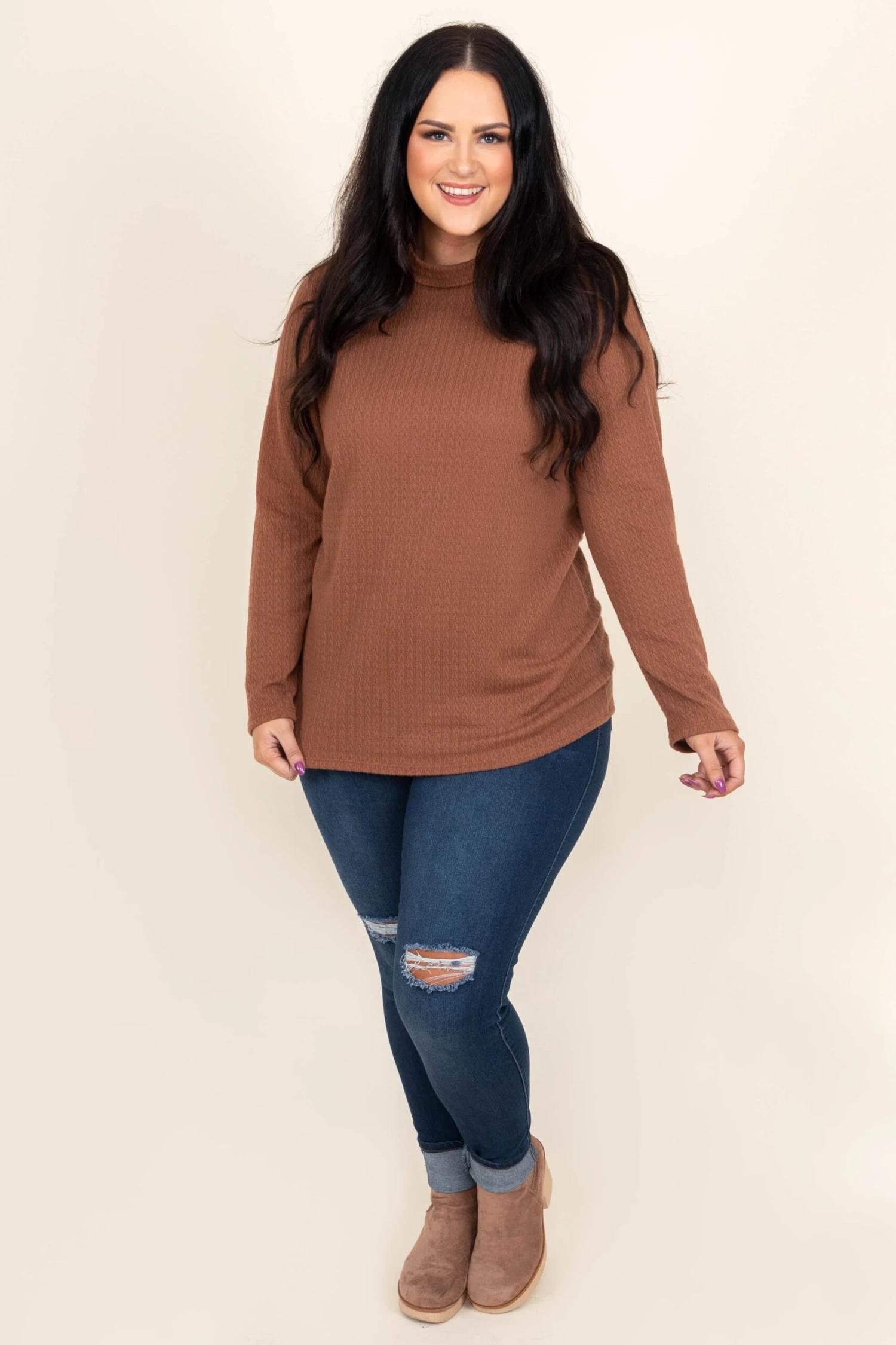 Keep The Confidence Jeans, Dark Wash 4 Keep The Confidence Jeans, Dark Wash - Image 2