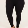 Keep The Motivation Leggings, Black -Chic Soul Store KeepTheMotivationLeggings Black 9748