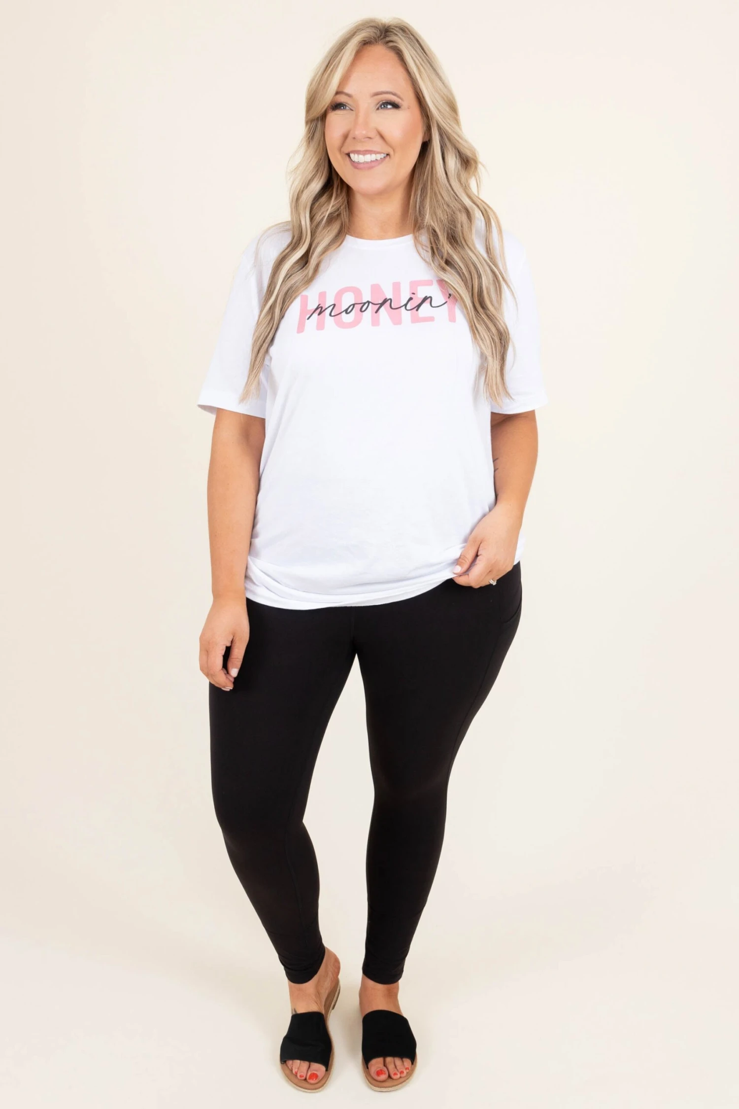 Keep The Motivation Leggings, Black 6 Keep The Motivation Leggings, Black - Image 4